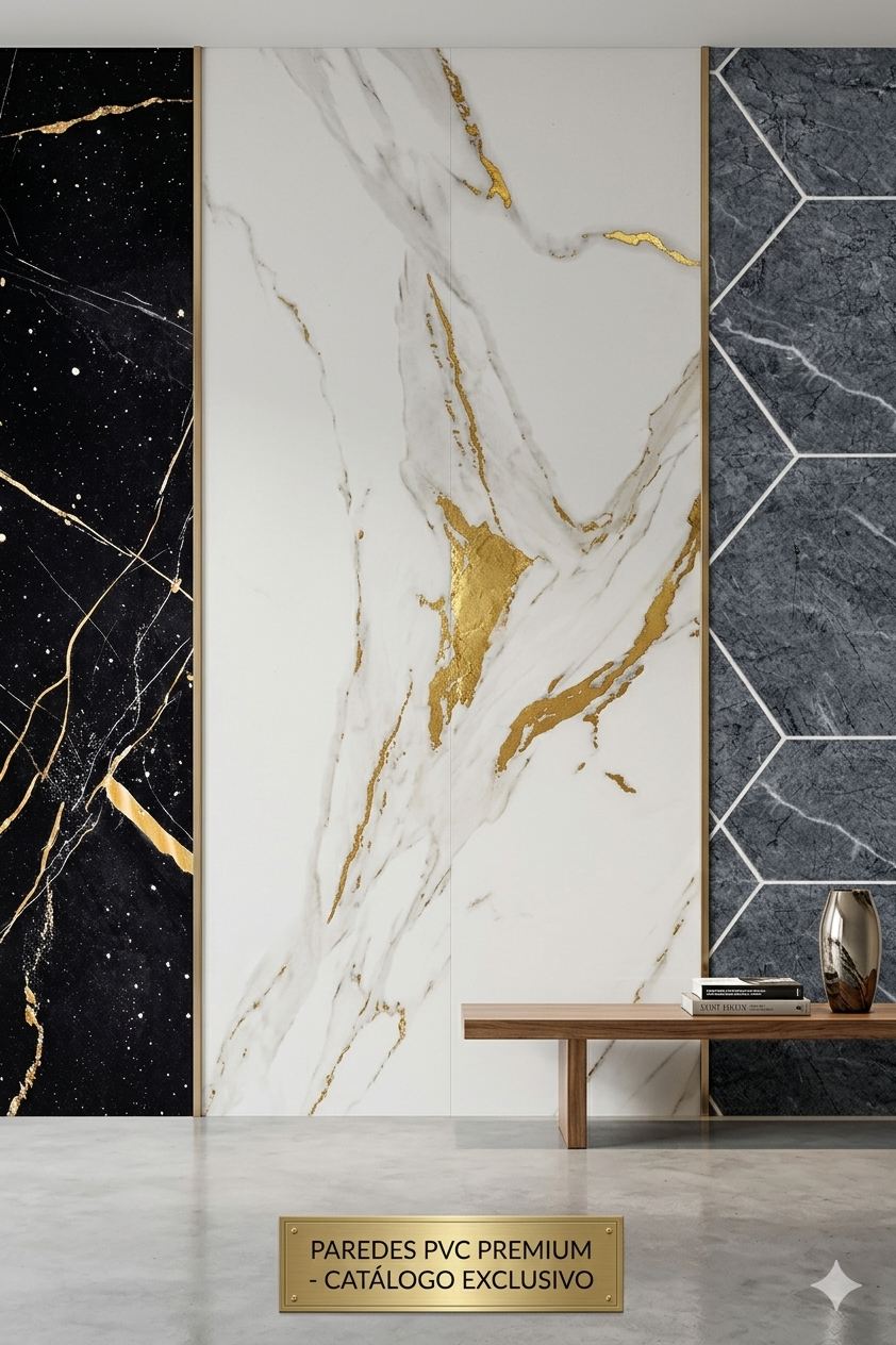 Baño con azulejos cubiertos con paneles PVC mármol — reforma sin obra en BRICODY Aranjuez