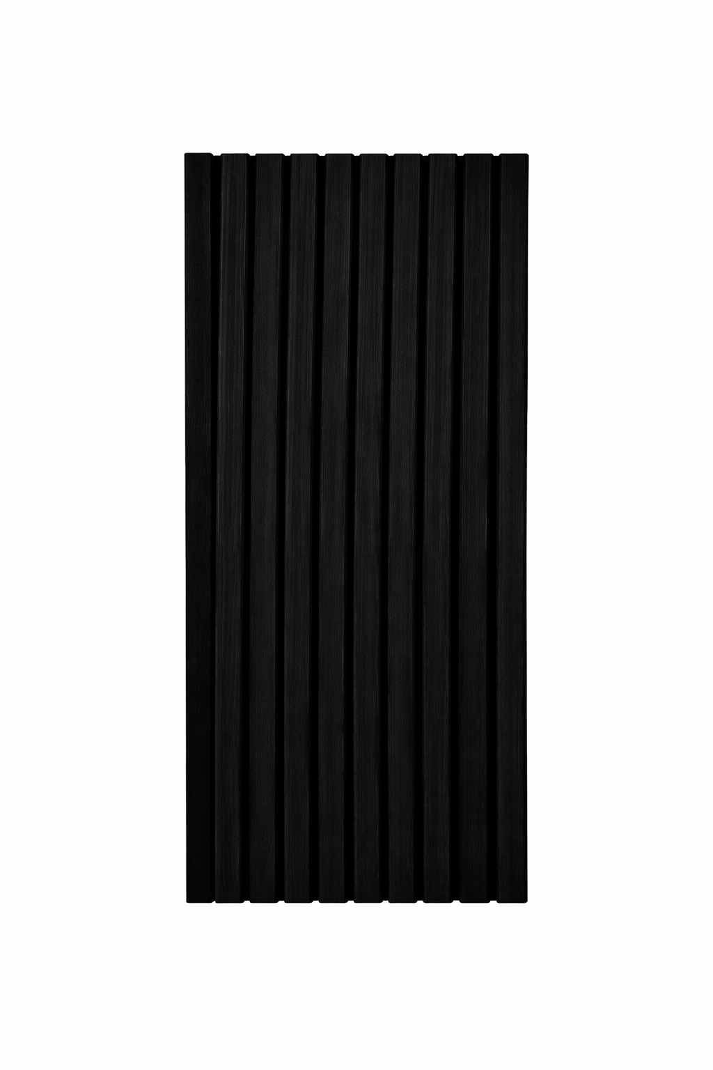 listones negros pared interior diseño moderno vertical