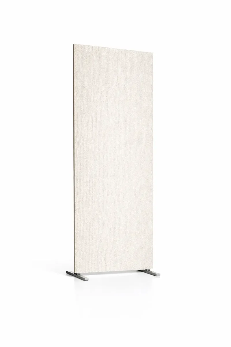 Panel de PVC texturizado con relieve 3D para revestimiento de pared en color beige