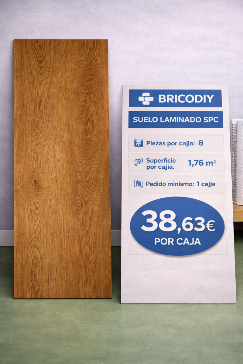 Suelo SPC Roble Miel