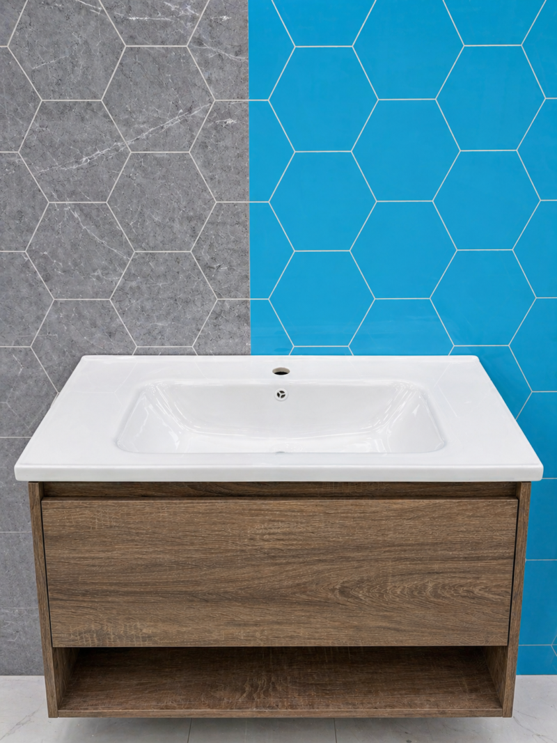 Mueble de baño con lavabo 80 cm EC-K012-80 (HZ-1606)