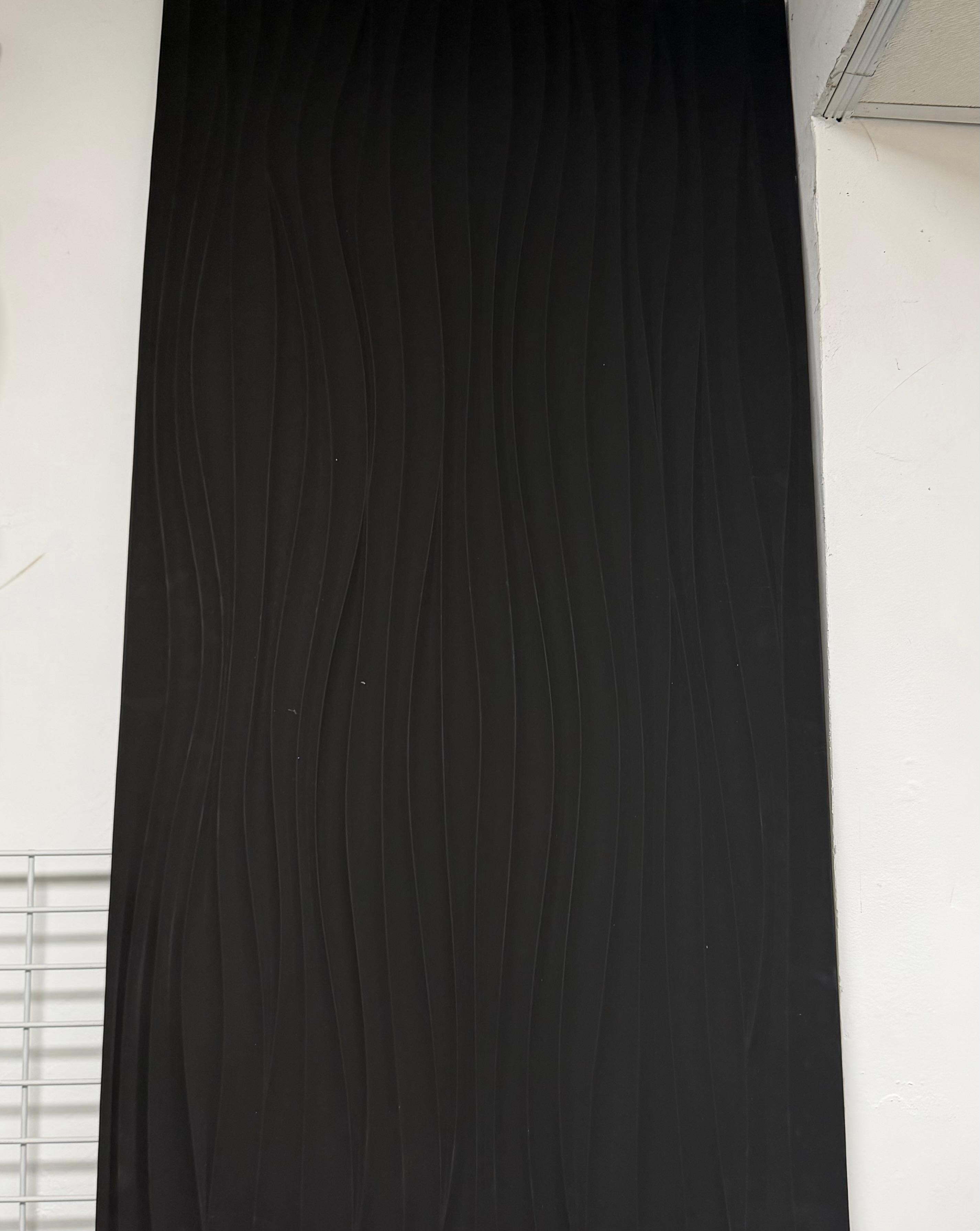 Panel poliestireno ondas negras modelo 02