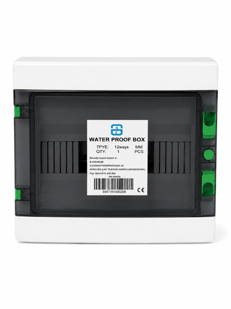 Caja estanca para cuadro electrico 12 vias