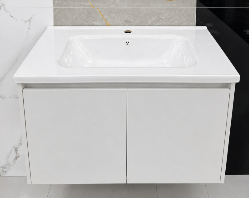 Mueble de ba&ntilde;o KO11 60/80 cm con lavabo cer&aacute;mico - 2 colores